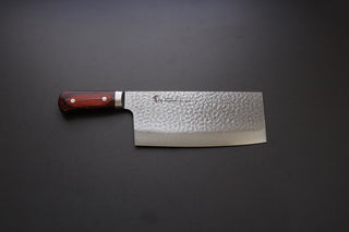 Sakai Takayuki 33 Layer Damascus Chinese cleaver - Thecooksedge