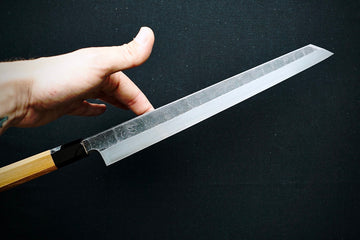 Shirasagi Kurouchi Kiritsuke Yanagiba 300mm - Thecooksedge