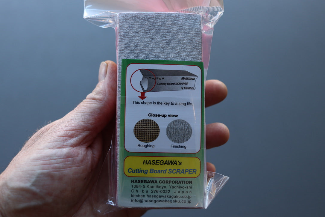 Hasegawa Cutting Board Scraper CBS-115P - Thecooksedge