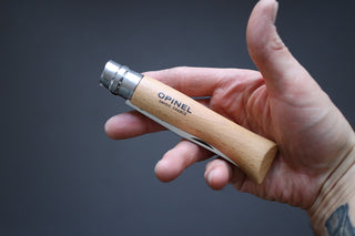 Opinel No.10 Corkscrew Folding Knife - Thecooksedge