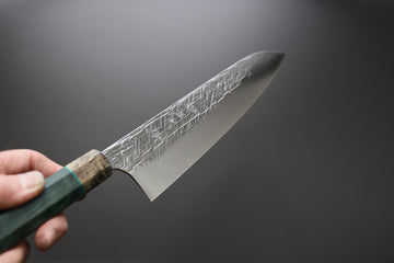Yu Kurosaki Raijin gyuto 240mm custom handle - Thecooksedge