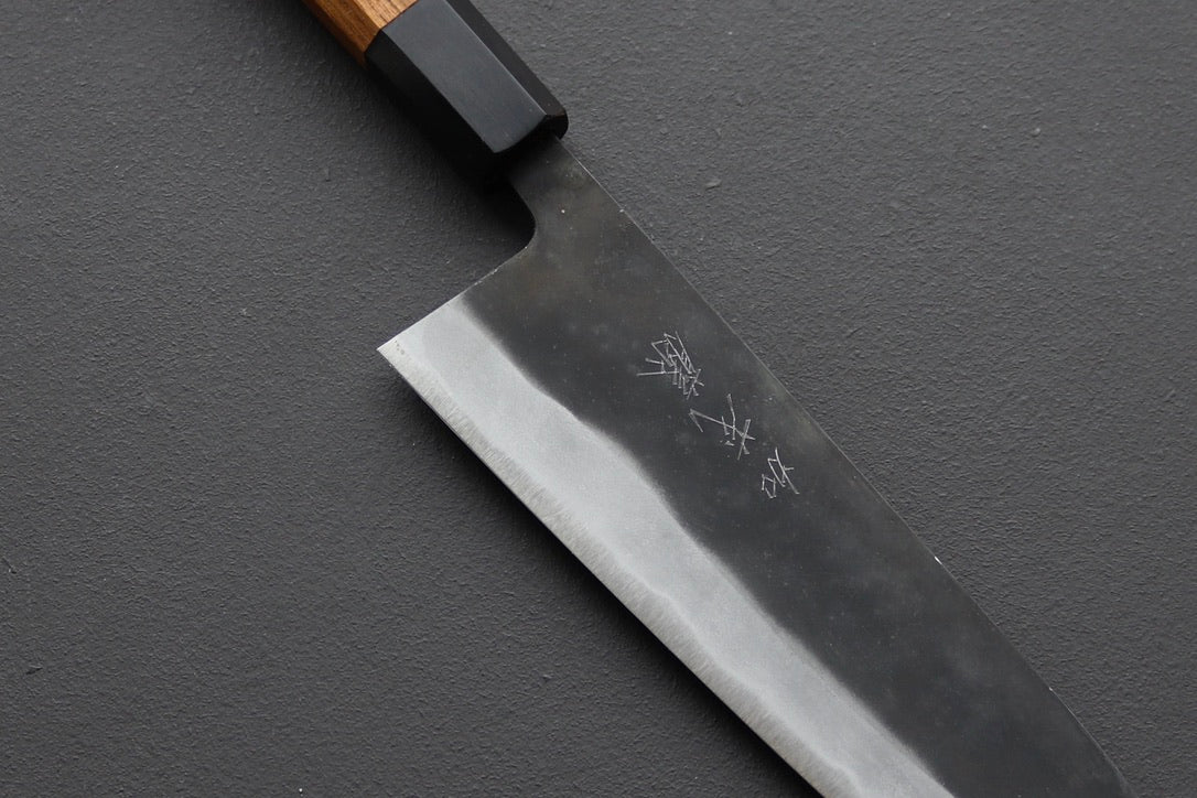 Kamo Shiro AS Kurouchi Gyuto 210mm - Thecooksedge