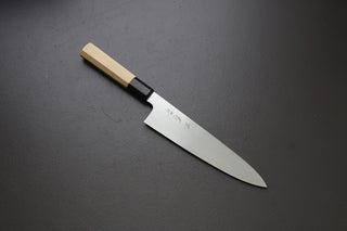 Sakai Kikumori x Yoshikazu Tanaka Gokujyo Gyuto 210mm - Thecooksedge