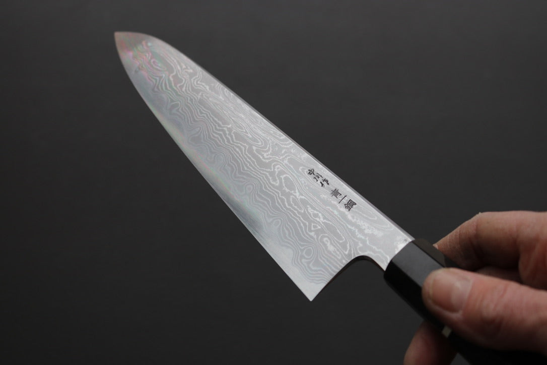 Nakagawa Hamono Blue #1 Damascus Gyuto 240mm - Thecooksedge