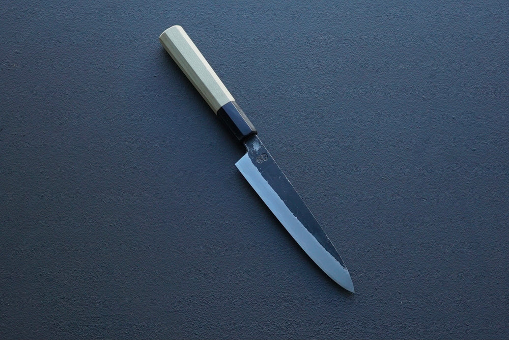 Sakai Kikumori Kikuzuki Kuro Petty 150mm - Thecooksedge