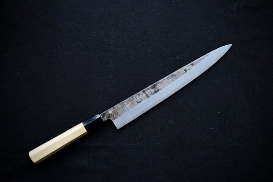 Yoshikazu Tanaka AS Kurouchi Sujihiki 270mm - Thecooksedge
