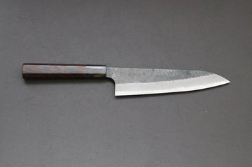 Nigara Hamono SG2 Kurouchi Tsuchime Gyuto 210mm - Thecooksedge