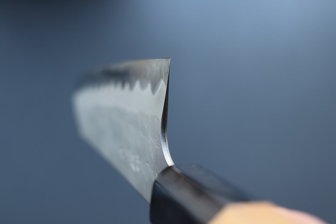 Nigara Hamono AS Tsuchime Bunka 180mm - Thecooksedge