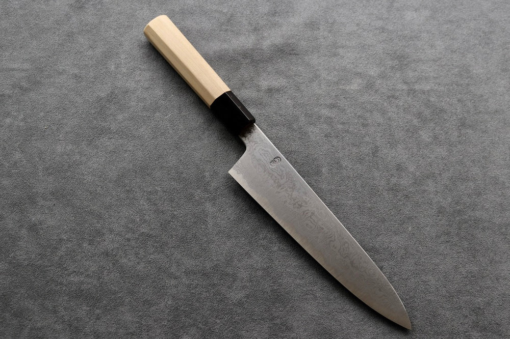 Sakai Kikumori Kikuzuki Uzu Gyuto 210mm - Thecooksedge