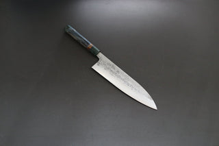 Sakai Kikumori Nashiji Gyuto 240mm Custom Handle - Thecooksedge