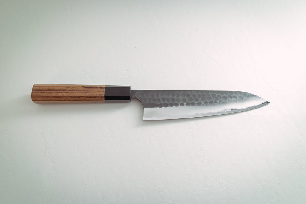 Anryu AS Kurouchi Tsuchime Gyuto 180mm - Thecooksedge