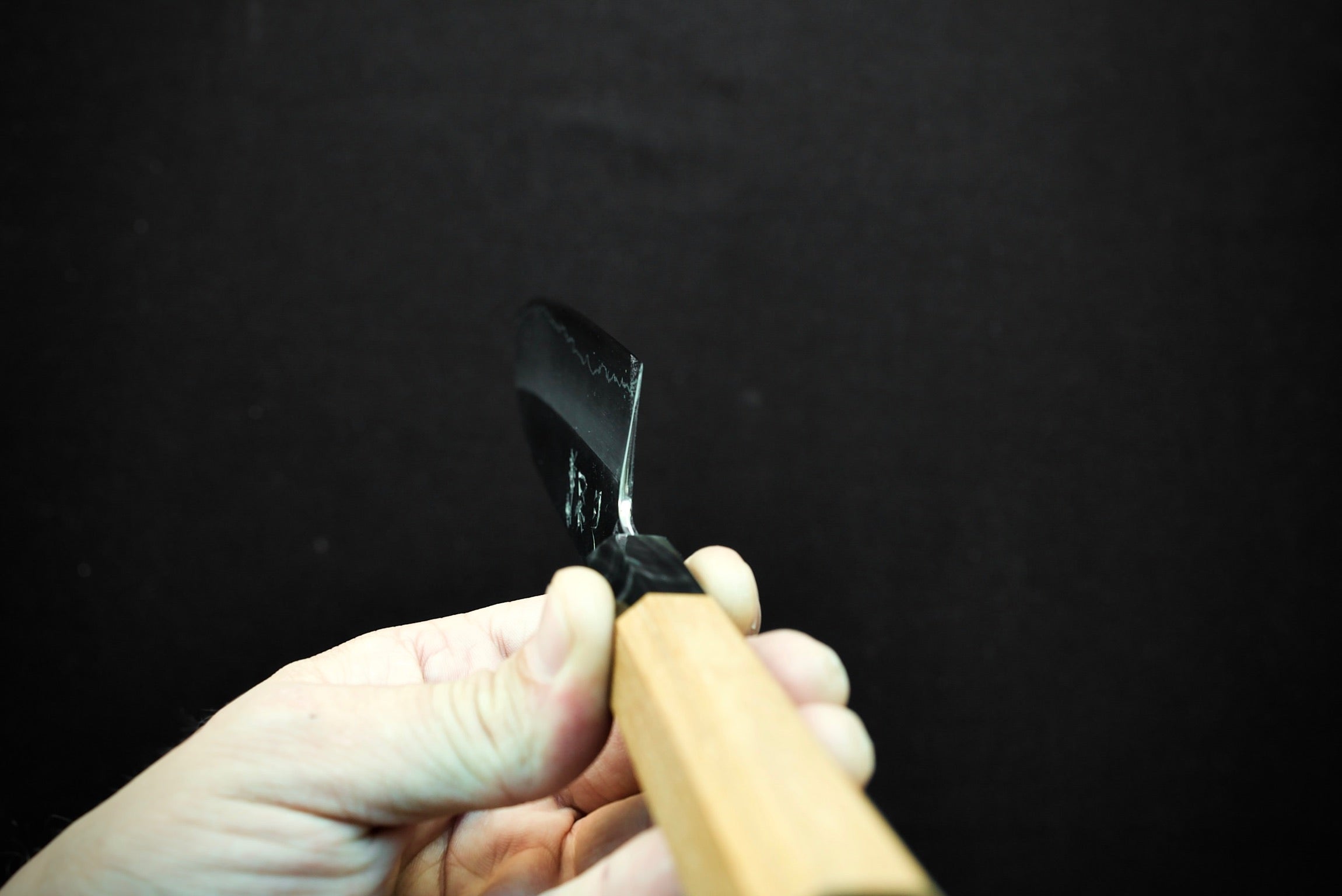 Nakagawa Hamono Ginsan Santoku 180mm - Thecooksedge