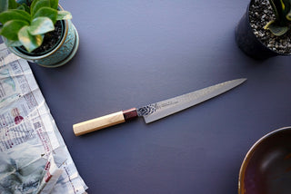 Sakai Takayuki 33 Layer Wa-Sujihiki 240mm - Thecooksedge