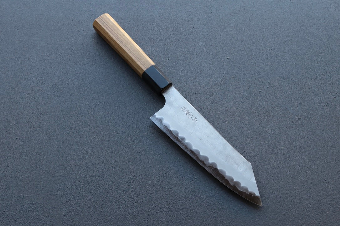 Nigara Hamono AS Tsuchime Bunka 180mm - Thecooksedge