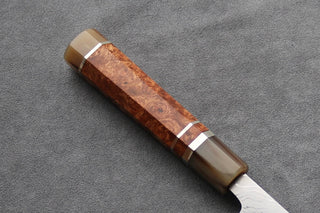 Hatsukokoro Hyomon Damascus Gyuto 210mm - Thecooksedge
