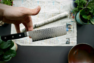 Hayabusa Damascus HAP40 Nakiri 165mm - Thecooksedge
