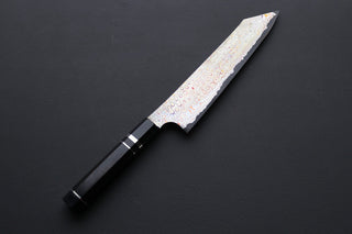 Nigara Hamono Aogami #2 Rainbow Damascus Kiritsuke Gyuto 240mm - Thecooksedge