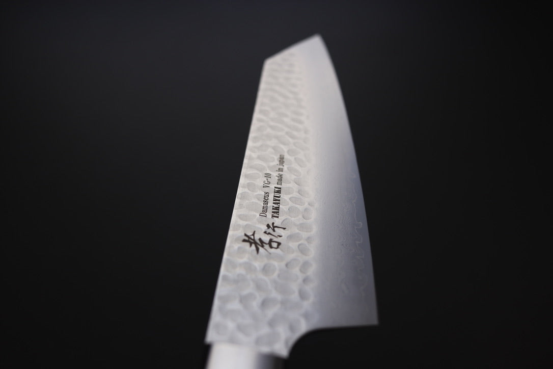 Sakai Takayuki 33 Layer damascus Kengata Gyuto 190mm - Thecooksedge