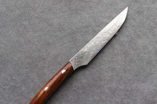 Takeshi Saji R2 Diamond Damascus Steak Knife - Thecooksedge