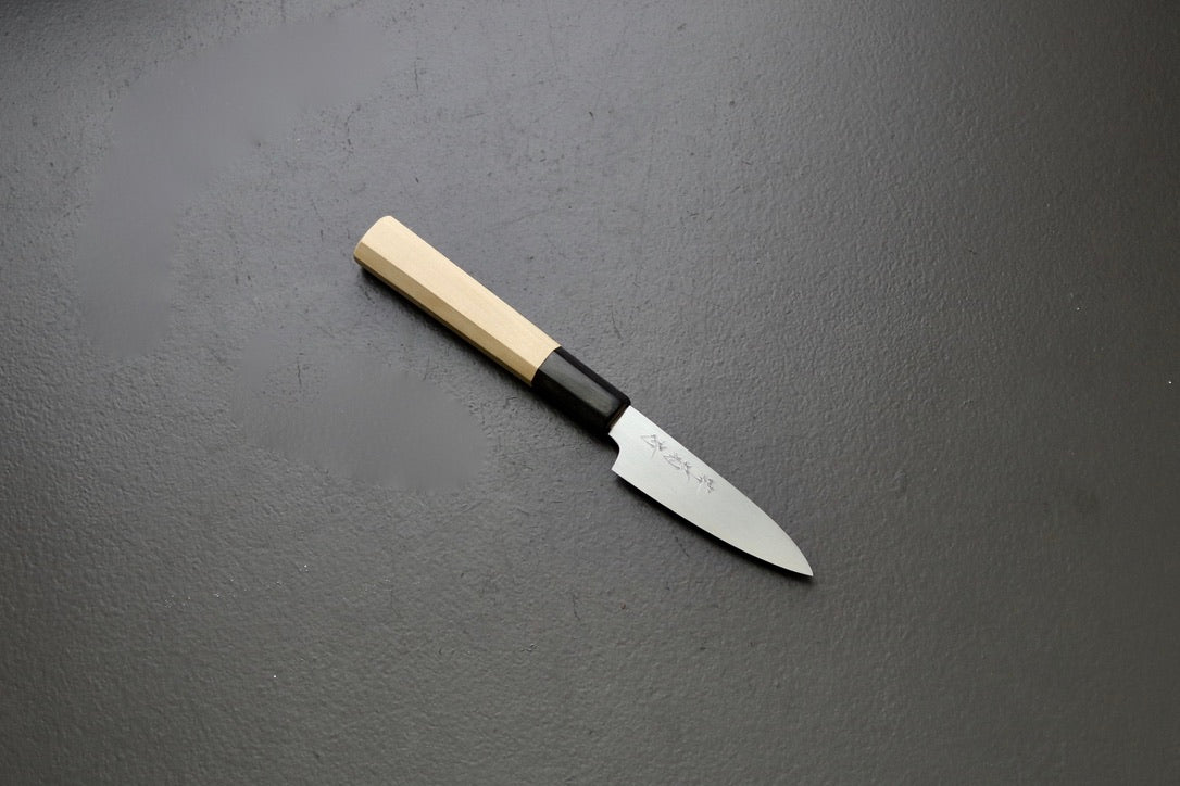 Sakai Kikumori Yoshikazu Tanaka Gokujyo Petty 90mm - Thecooksedge