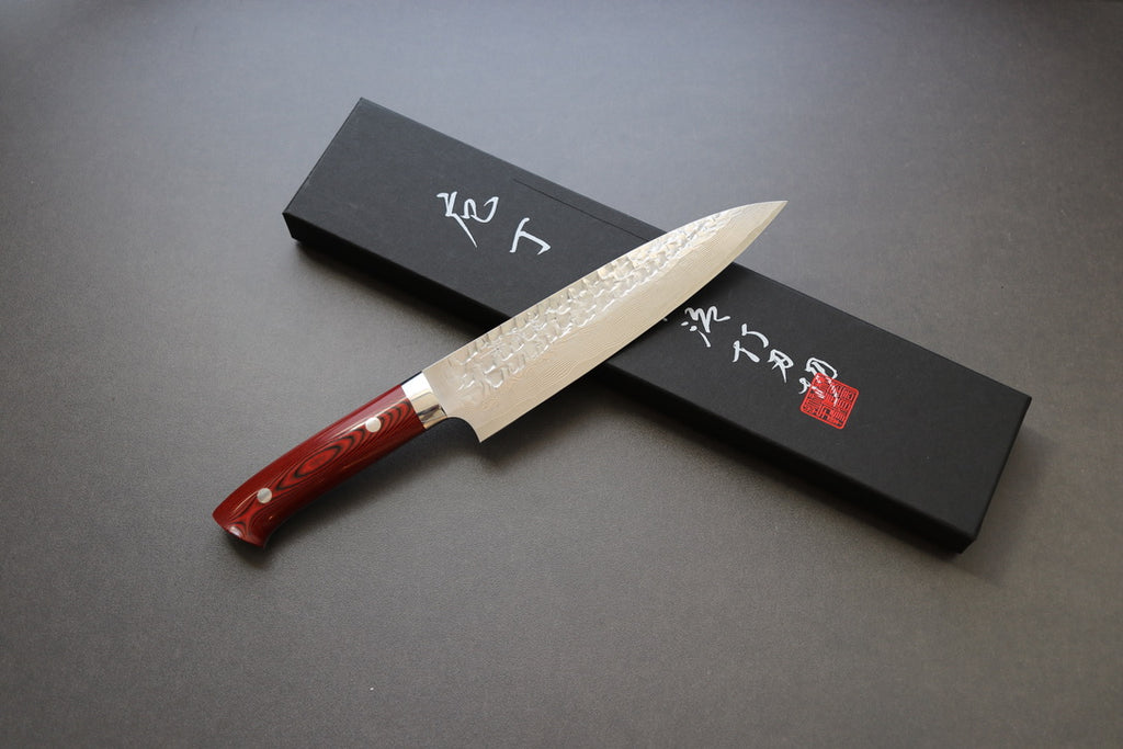 Takeshi Saji Tsuchime VG10 Gyuto 180mm - Thecooksedge