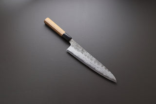 Hatsukokoro Inazuma AS Damascus Gyuto 210mm - Thecooksedge