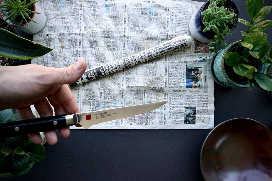 Kasumi boning knife 160mm - Thecooksedge