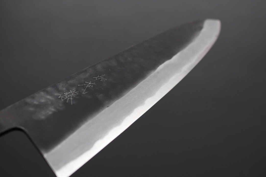 Kamo Shiro AS Kurouchi Gyuto 240mm - Thecooksedge