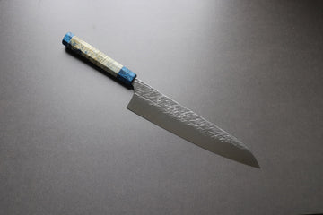 Yu Kurosaki Raijin gyuto 240mm custom handle - Thecooksedge
