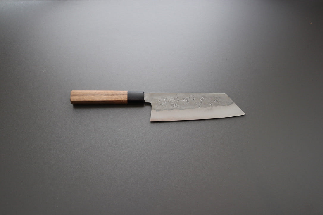 Sakai Kikumori Nashiji Bunka 180mm - Thecooksedge