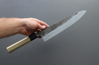 Yoshikazu Tanaka Kurouchi AS Gyuto 270mm - Thecooksedge