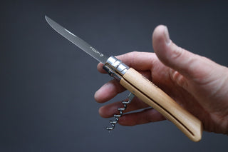 Opinel No.10 Corkscrew Folding Knife - Thecooksedge