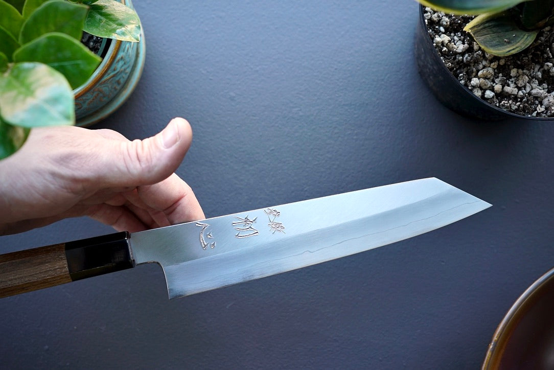 Nakagawa Hamono Silver 3 Kiritsuke Gyuto 210mm - Thecooksedge