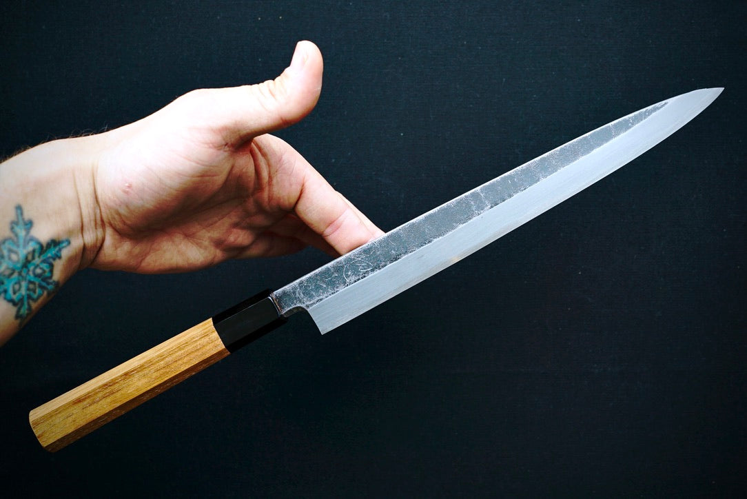 Shirasagi Kurouchi Yanagiba 270mm - Thecooksedge