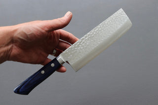 Masutani VG10 Tsuchime Nakiri 165mm - Thecooksedge