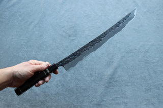 Kisuke Manaka Sujihiki Sakimaru 350mm - Thecooksedge