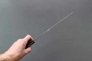 Yoshikazu Ikeda Oil Quenched Honyaki White #3 Gyuto 240mm - Thecooksedge