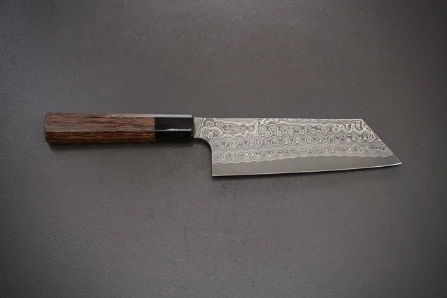 Nigara Hamono SG2 Damascus Nakiri 180mm - Thecooksedge