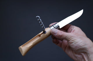 Opinel No.10 Corkscrew Folding Knife - Thecooksedge