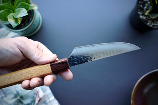Sakai Takayuki 33 Layer Damascus Wa Steak Knife 120mm - Thecooksedge