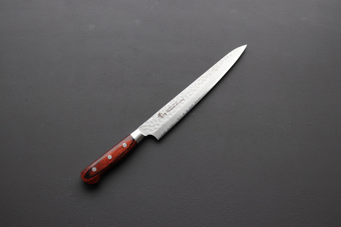 Sakai Takayuki 33 Layer Damascus Sujihiki 240mm - Thecooksedge