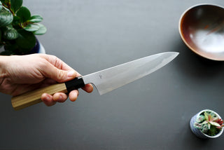 Kikuzuki Kasumi Gyuto 210mm - Thecooksedge