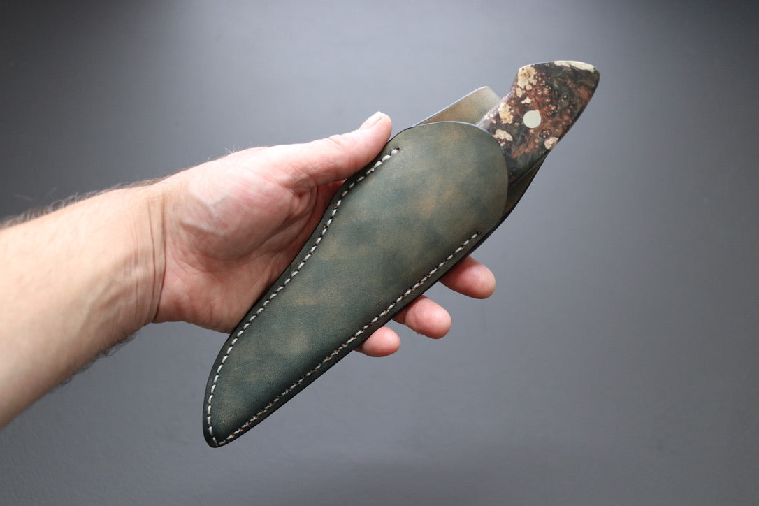 Takeda NAS Special Sheath hunting knife 120mm - Thecooksedge