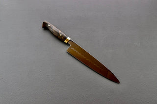 Yoshikazu Ikeda Mizu Honyaki White #1 Gyuto 240mm - Thecooksedge