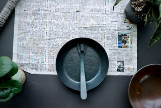 Hand Forged Iron Frying Pan w/Removable Handle - Thecooksedge