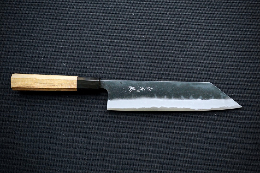 Shiro Kamo AS Kurouchi Kiritsuke Gyuto 210mm - Thecooksedge