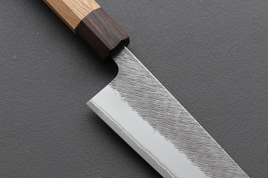 Yoshikane White #2 Kurouchi Tuschime Gyuto 240mm - Thecooksedge