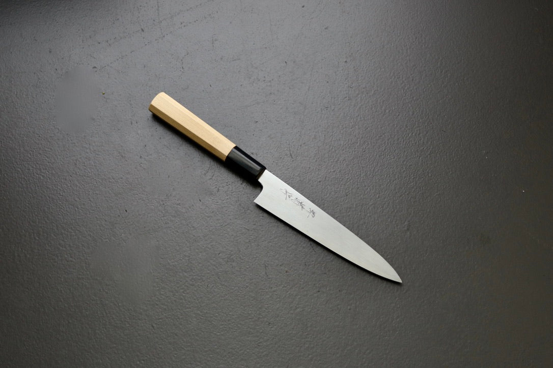 Sakai Kikumori x Yoshikazu Tanaka Gokujyo Petty 150mm - Thecooksedge