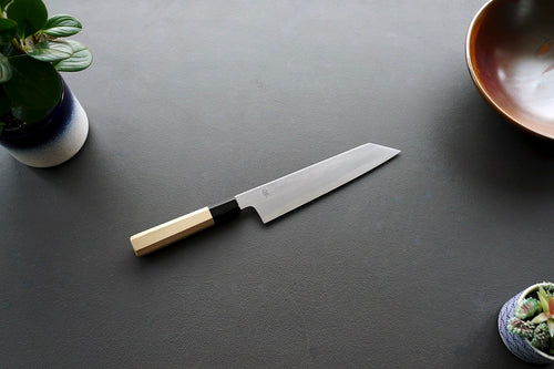 Kikuzuki Kasumi Kiritsuke Gyuto 210mm - Thecooksedge