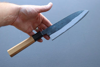 Hatsukokoro Kumokage Santoku 180mm - Thecooksedge